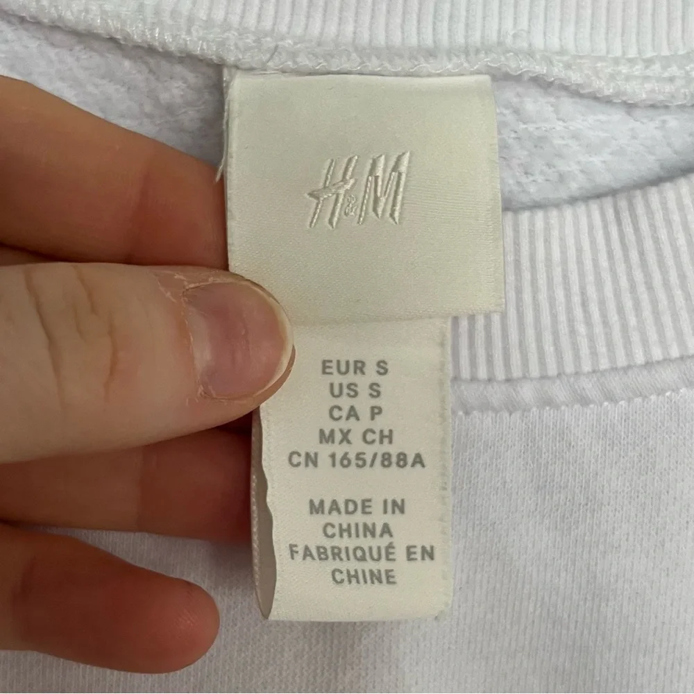 Rimini Tennis Club White Embroidered Sweatshirt - Picture 5 of 6